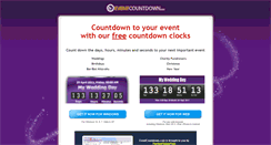 Desktop Screenshot of eventcountdown.com